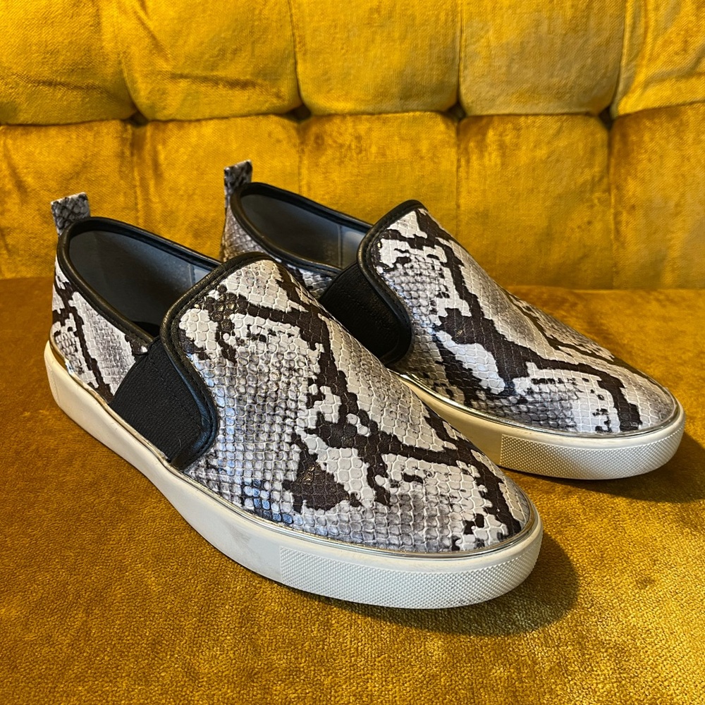 Aldo Snakeskin Slip-On Sneakers